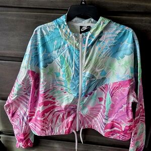 Nike Colorful Tropical Print Jacket